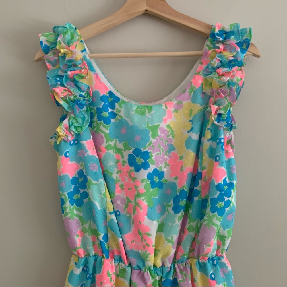 Lilly Pulitzer Danna Spring Fling Floral Dress S - Picture 3 of 12